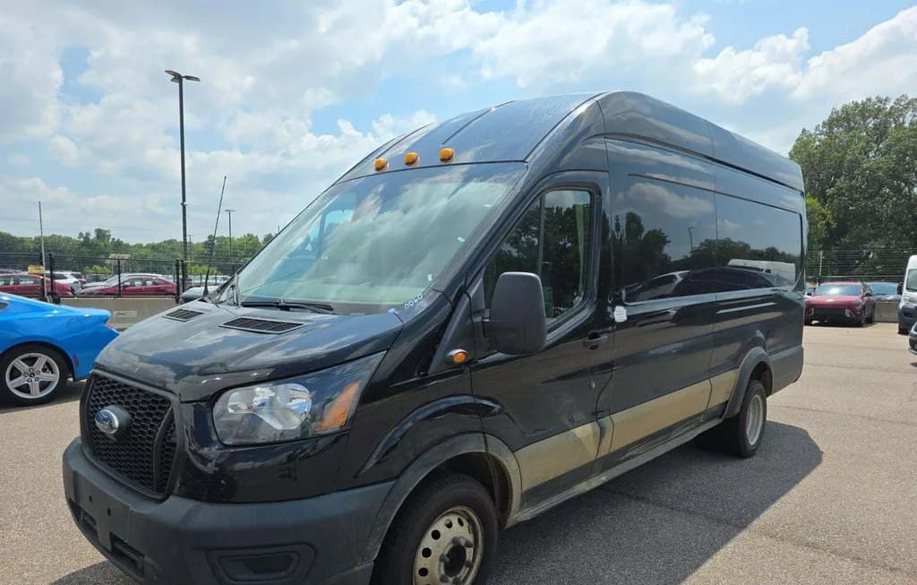 2023 FORD TRANSIT 350 HD CARGO VAN 9950 GVWR DRW HIGH ROOF 148.0" WB