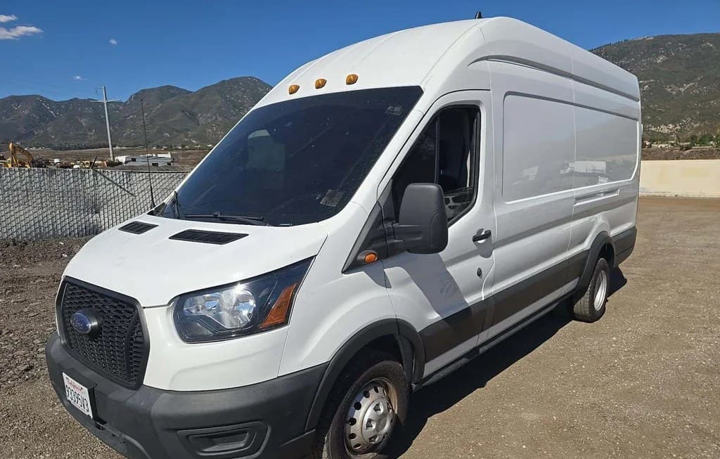 2022 FORD TRANSIT 350 HD CARGO VAN 9950 GVWR DRW HIGH ROOF 148.0" WB
