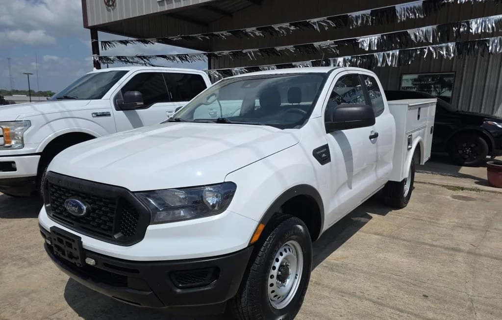 2021 FORD RANGER XL EXTENDED CAB LONG BED W/REAR DOORS