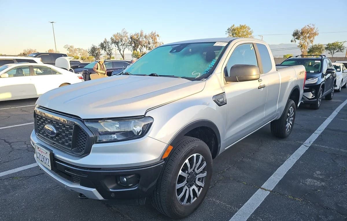 2019 FORD RANGER XLT EXTENDED CAB LONG BED W/REAR DOORS 2
