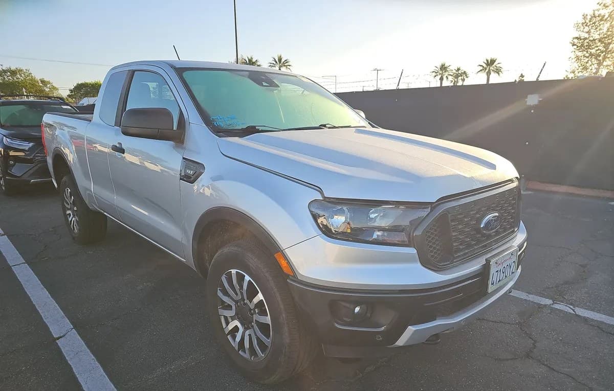 2019 FORD RANGER XLT EXTENDED CAB LONG BED W/REAR DOORS 4
