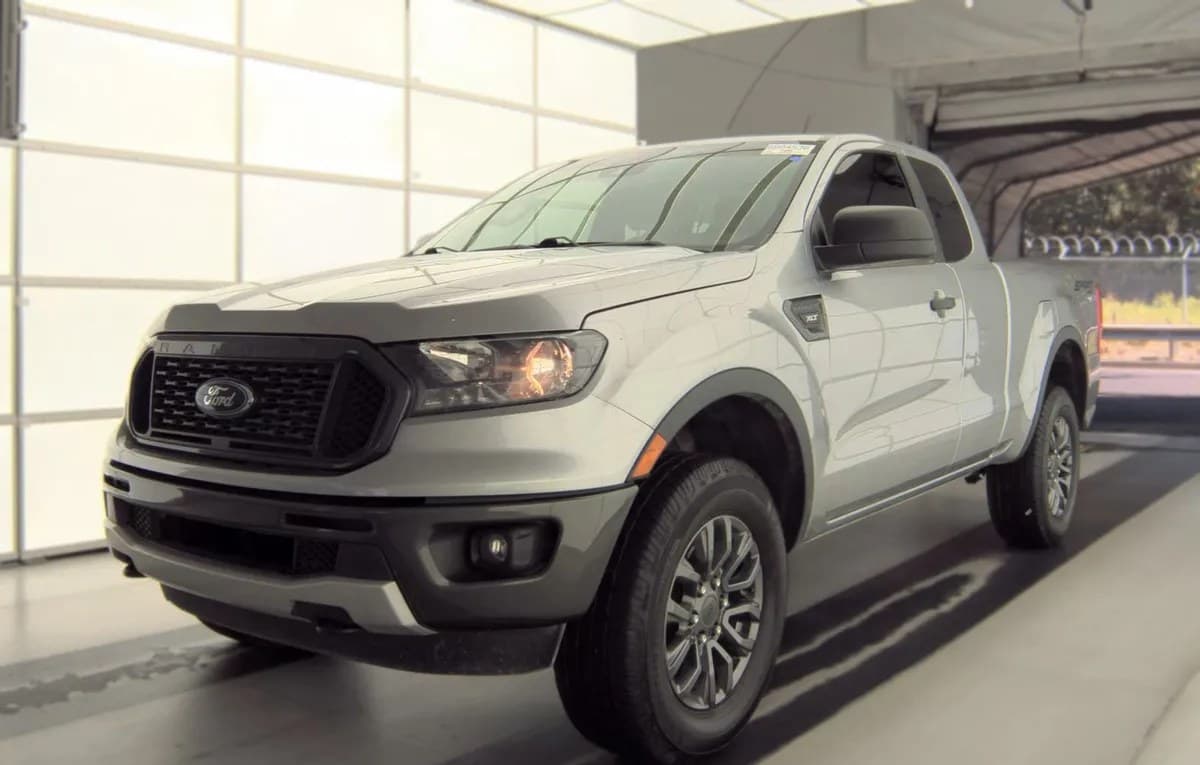 2021 FORD RANGER XLT EXTENDED CAB LONG BED W/REAR DOORS 2