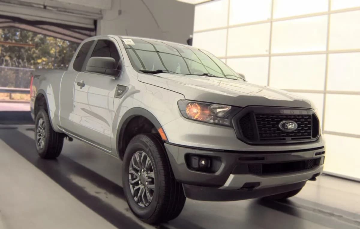2021 FORD RANGER XLT EXTENDED CAB LONG BED W/REAR DOORS 4