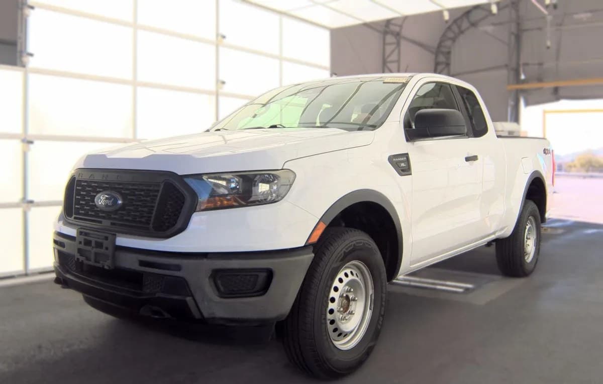 2019 FORD RANGER XL EXTENDED CAB LONG BED W/REAR DOORS 2