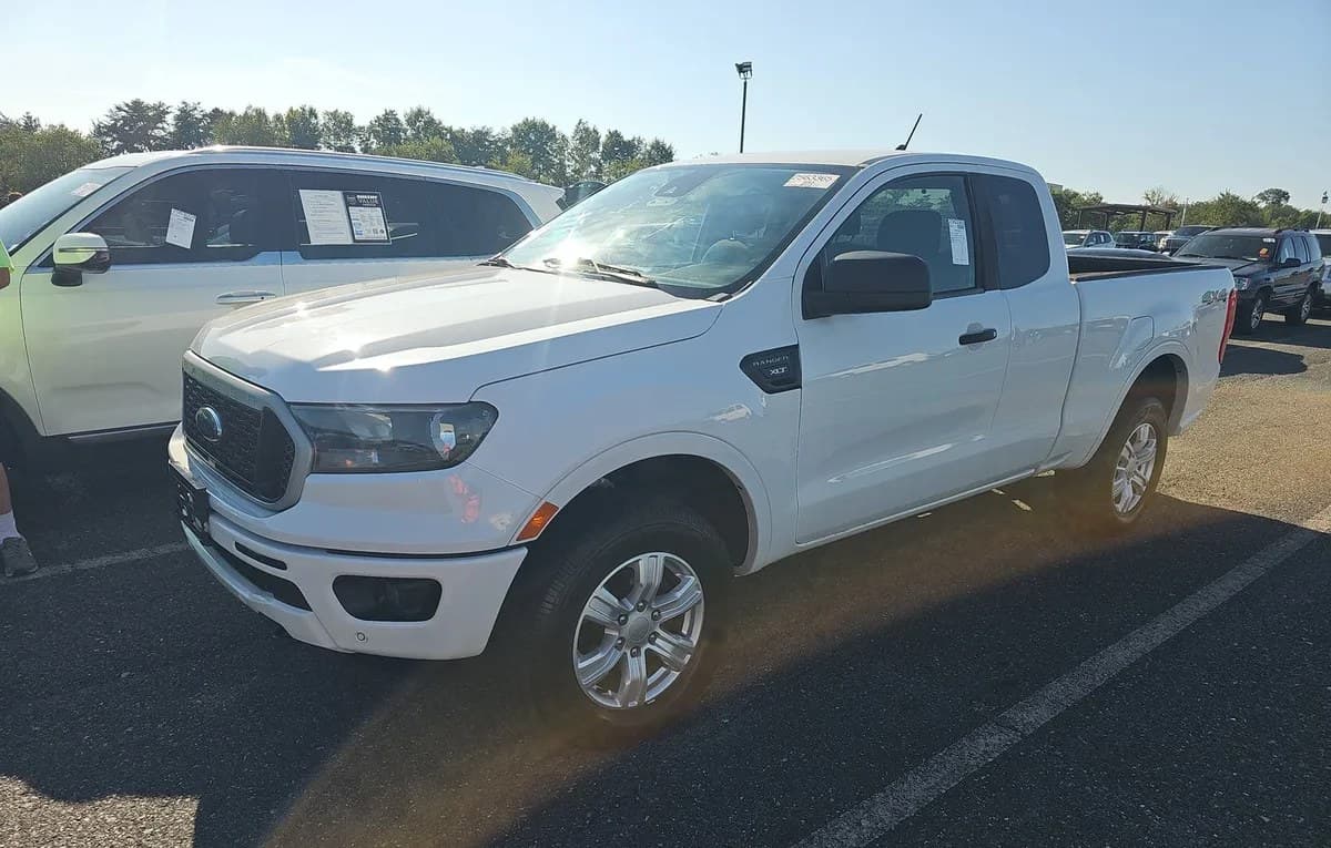 2019 FORD RANGER XLT EXTENDED CAB LONG BED W/REAR DOORS 2