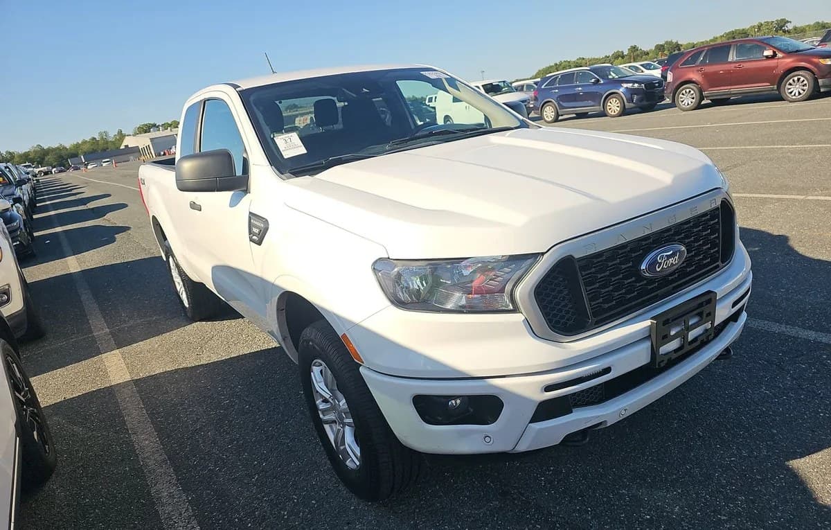 2019 FORD RANGER XLT EXTENDED CAB LONG BED W/REAR DOORS 4