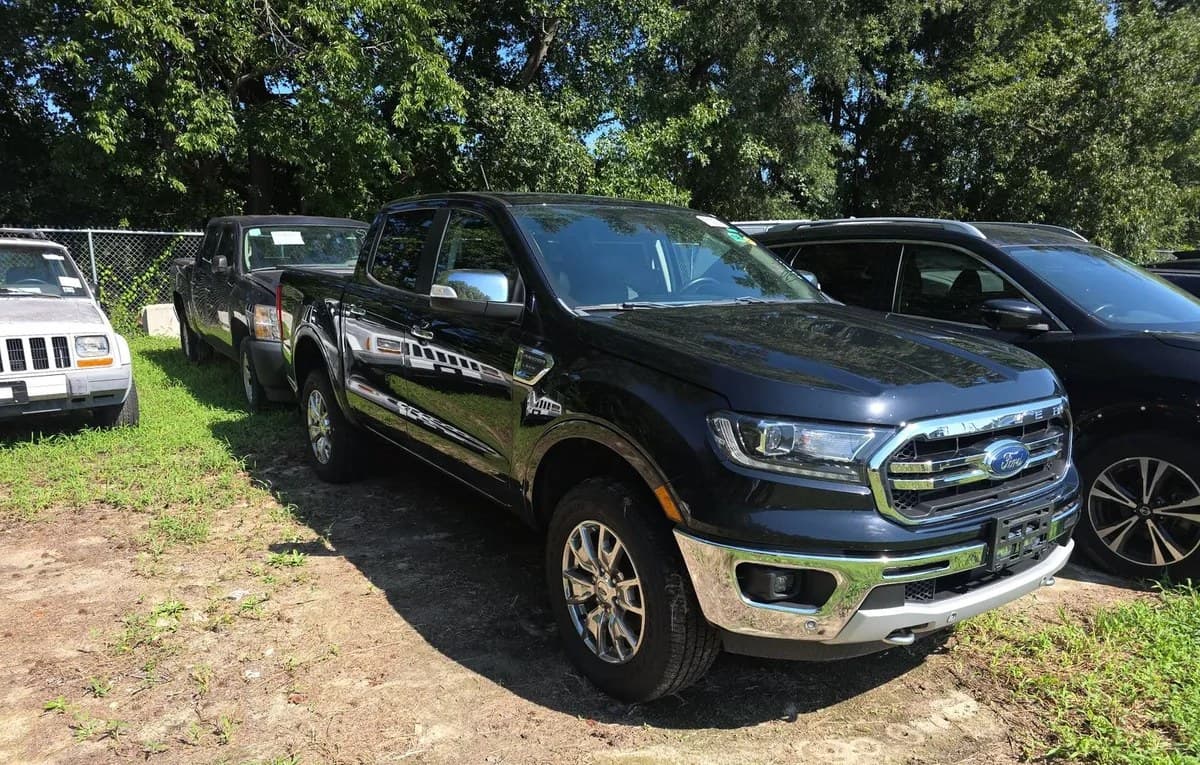 2019 FORD RANGER LARIAT CREW CAB MEDIUM BED 4