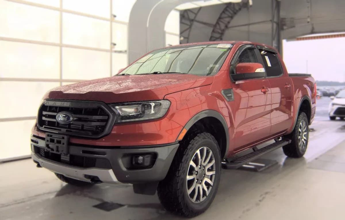 2019 FORD RANGER LARIAT CREW CAB MEDIUM BED 2