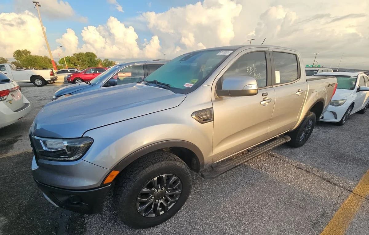 2020 FORD RANGER LARIAT CREW CAB MEDIUM BED 2