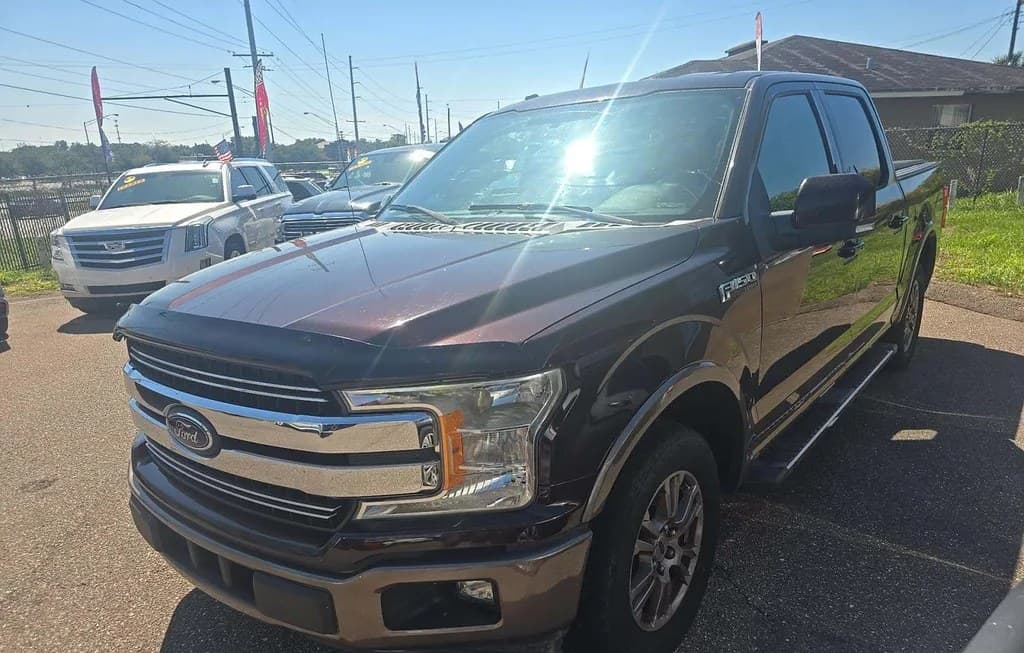 2018 FORD F-150 LARIAT CREW CAB SHORT BED