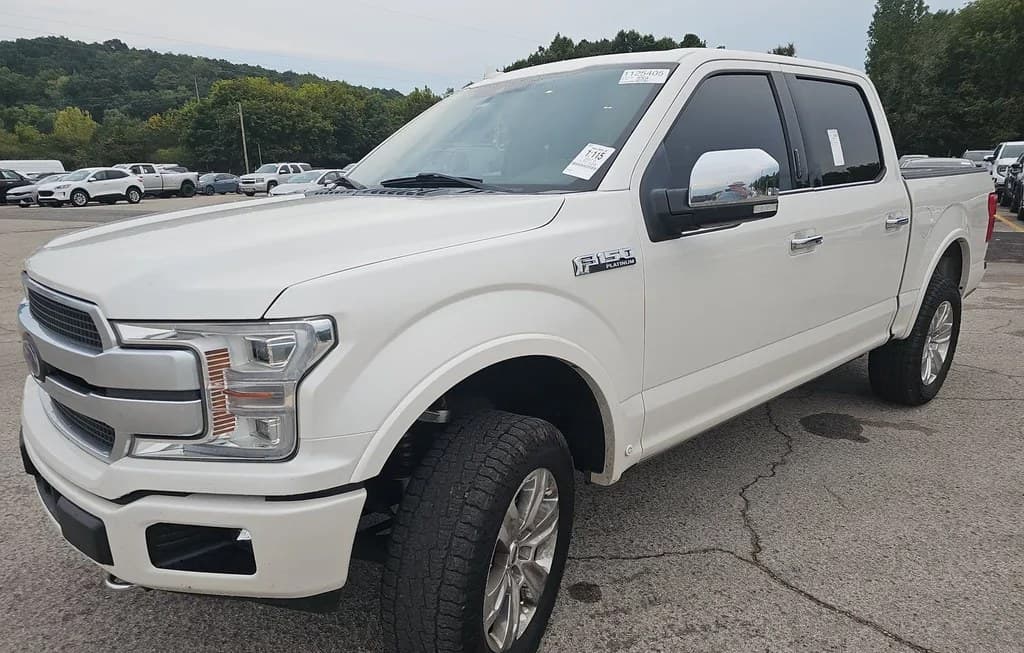 2019 FORD F-150 PLATINUM CREW CAB SHORT BED 1
