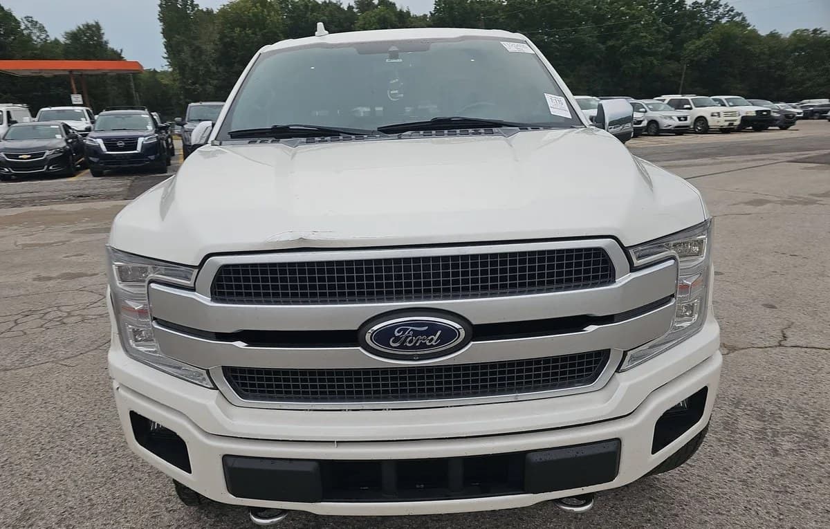 2019 FORD F-150 PLATINUM CREW CAB SHORT BED 3