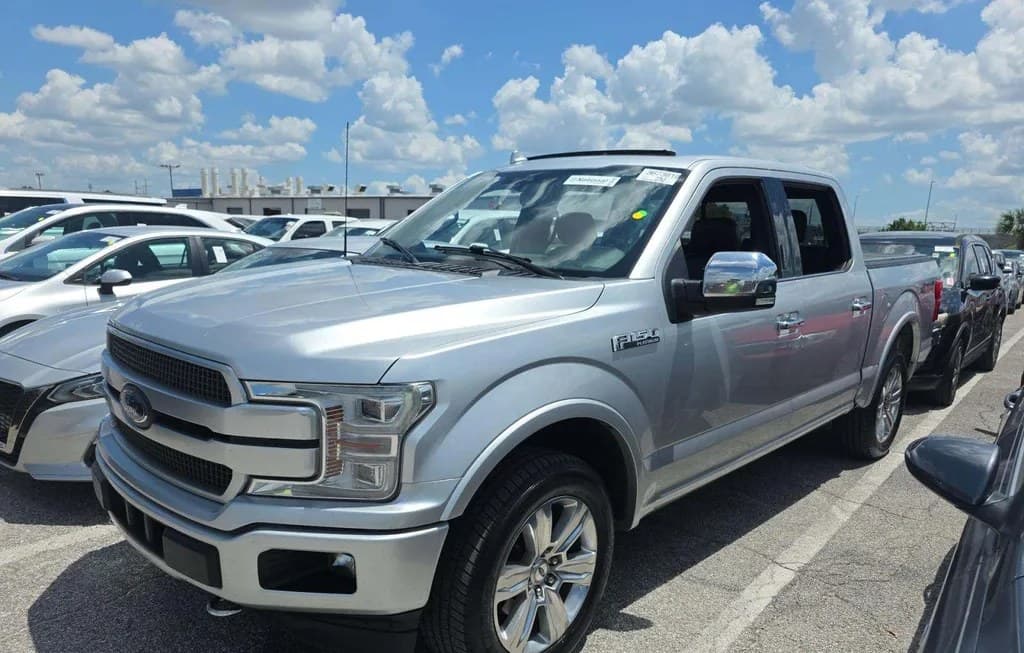 2019 FORD F-150 PLATINUM CREW CAB SHORT BED