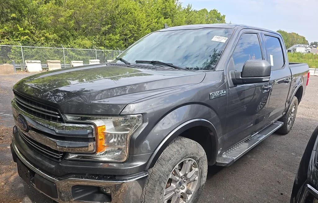 2019 FORD F-150 LARIAT CREW CAB SHORT BED