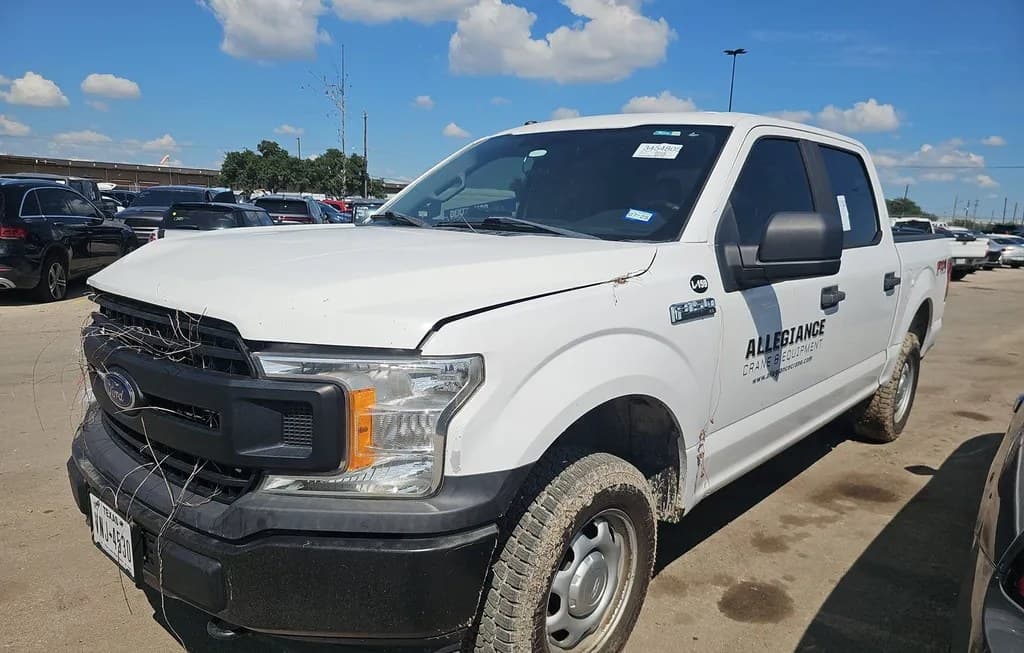 2018 FORD F-150 XL CREW CAB SHORT BED