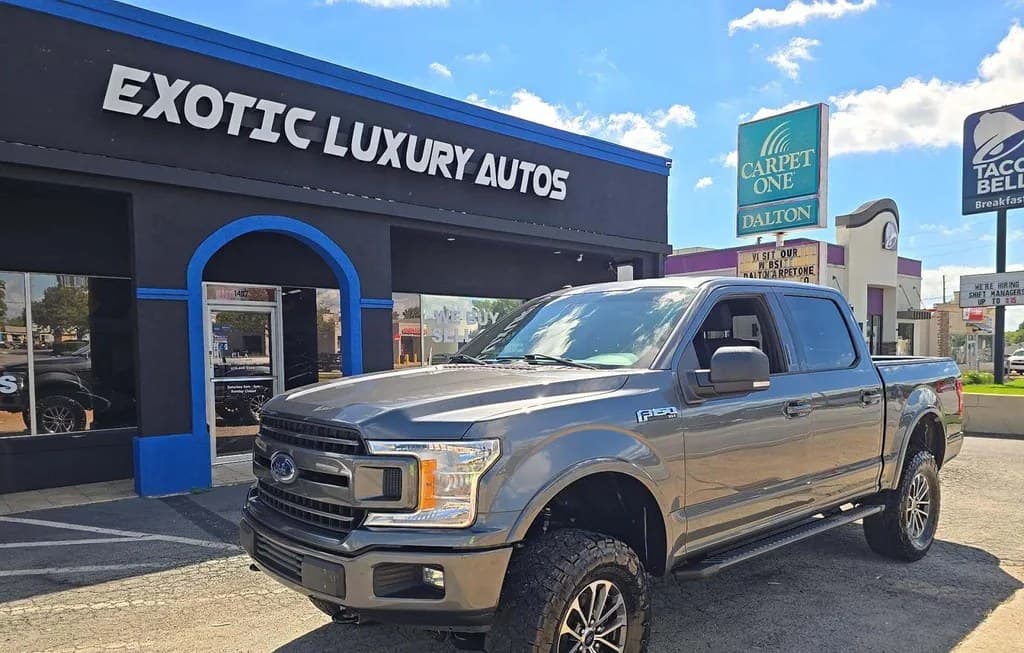 2018 FORD F-150 XLT CREW CAB SHORT BED 1