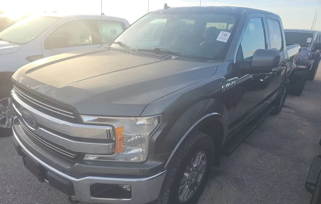2019 FORD F-150 LARIAT CREW CAB SHORT BED