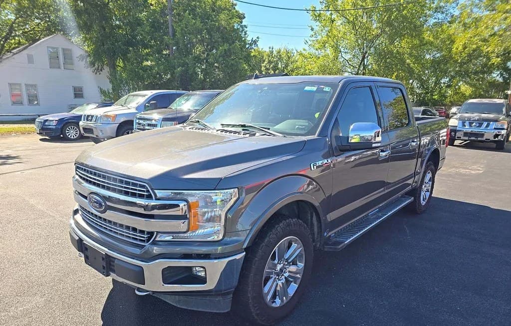 2019 FORD F-150 LARIAT CREW CAB SHORT BED