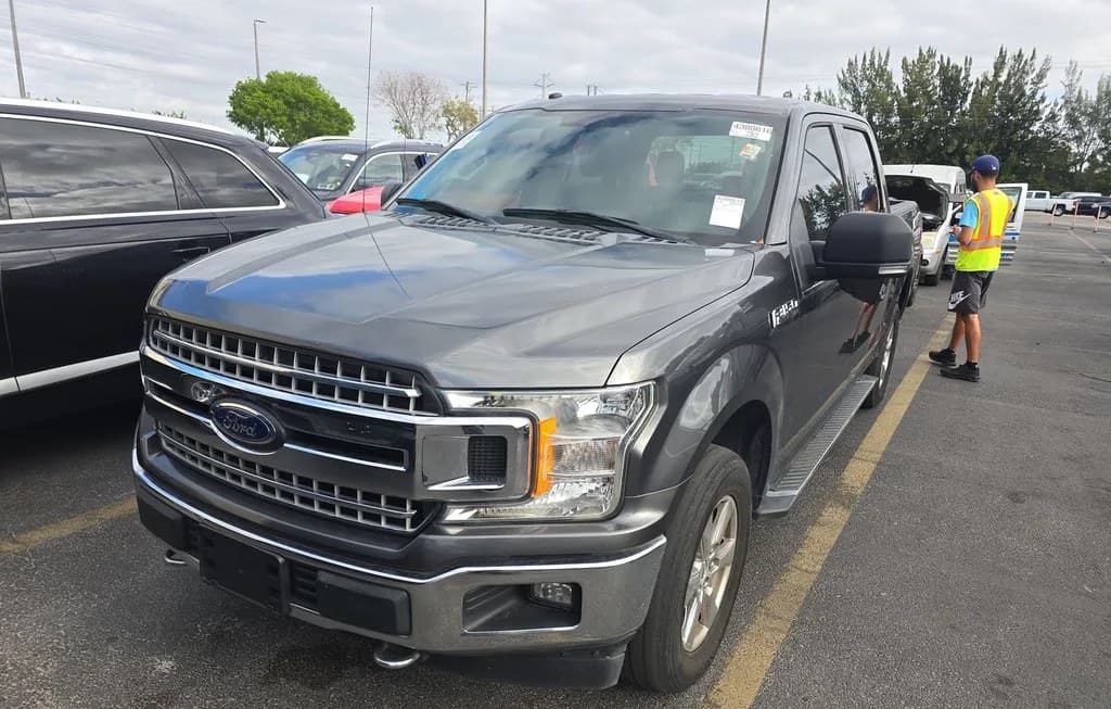 2018 FORD F-150 XLT CREW CAB SHORT BED 1