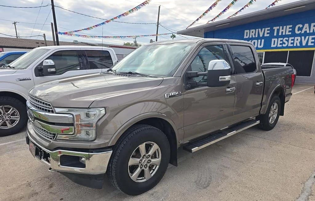 2018 FORD F-150 LARIAT CREW CAB SHORT BED