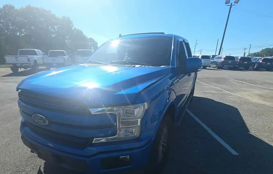 2019 FORD F-150 LARIAT CREW CAB SHORT BED