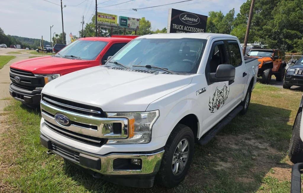 2018 FORD F-150 XLT CREW CAB SHORT BED
