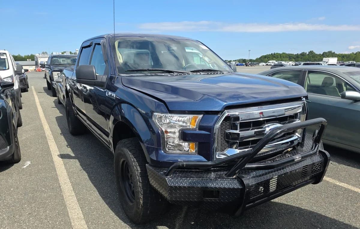 2017 FORD F-150 XLT CREW CAB SHORT BED 4