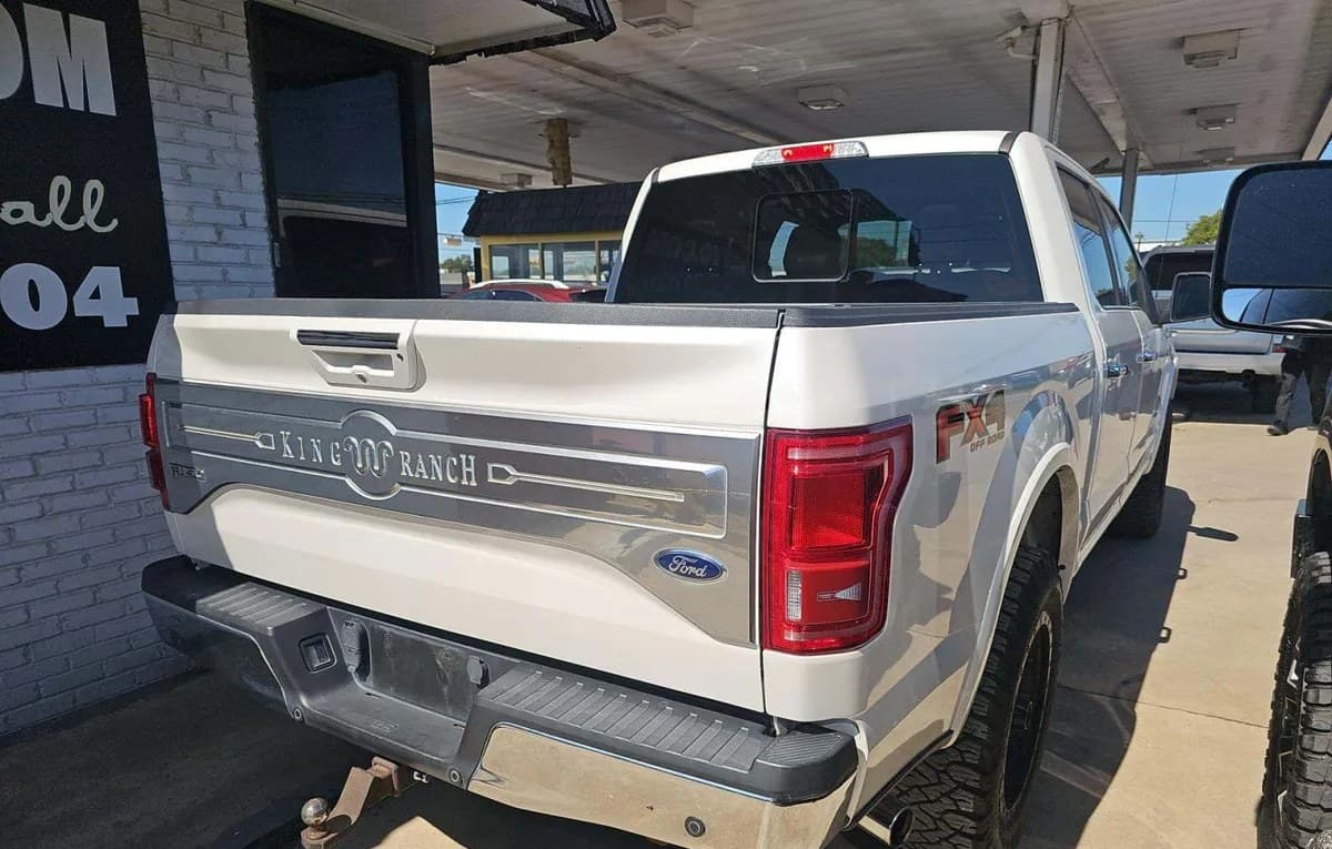 2017 FORD F-150 KING RANCH CREW CAB SHORT BED 4