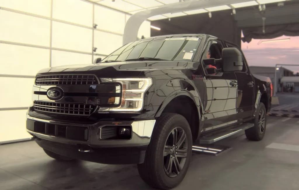 2018 FORD F-150 LARIAT CREW CAB SHORT BED