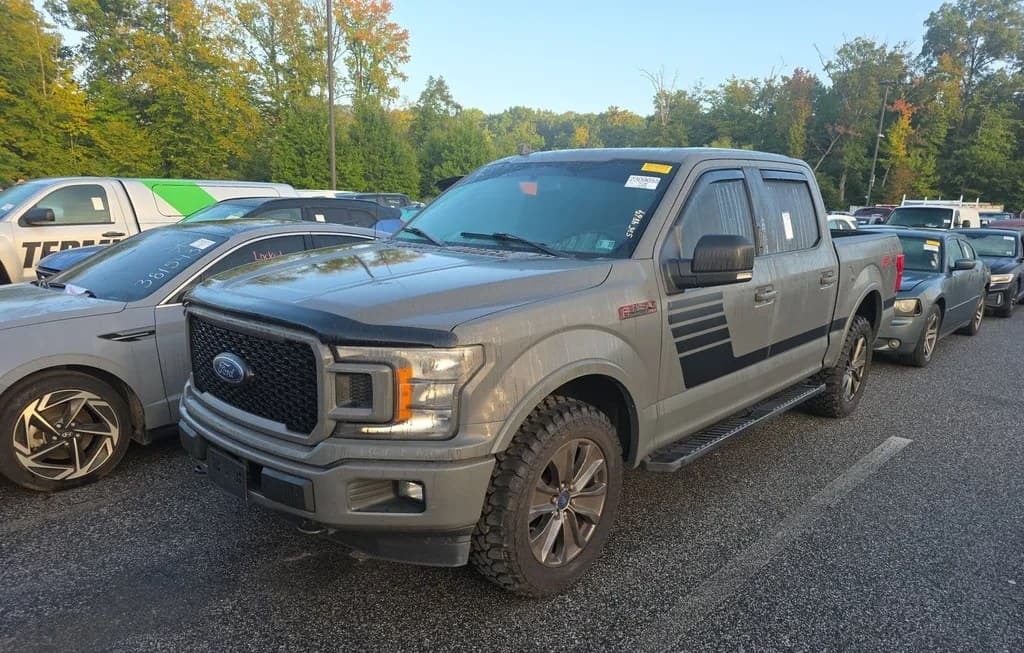 2018 FORD F-150 XLT CREW CAB SHORT BED