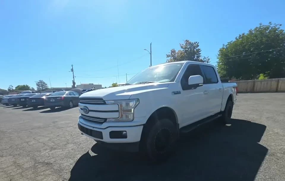 2018 FORD F-150 LARIAT CREW CAB SHORT BED
