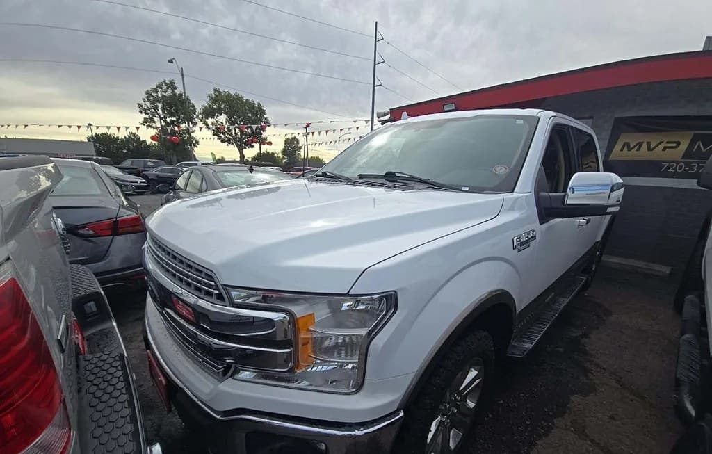 2018 FORD F-150 LARIAT CREW CAB SHORT BED