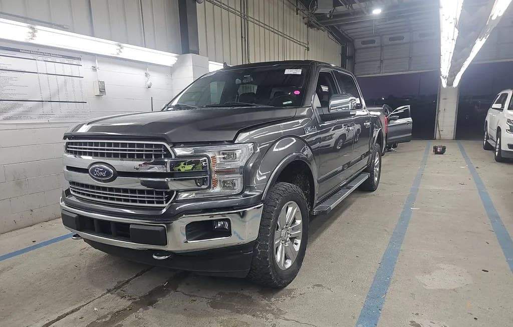 2018 FORD F-150 LARIAT CREW CAB SHORT BED