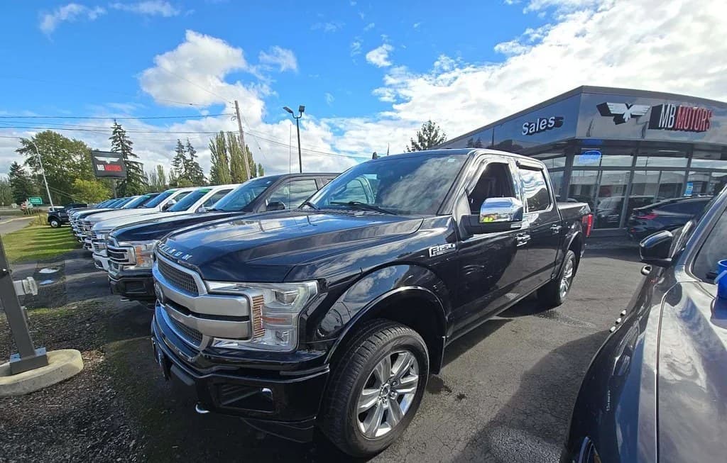 2018 FORD F-150 PLATINUM CREW CAB SHORT BED