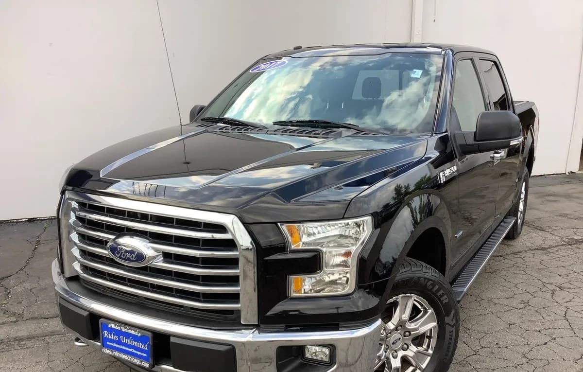 2017 FORD F-150 XLT CREW CAB SHORT BED 3