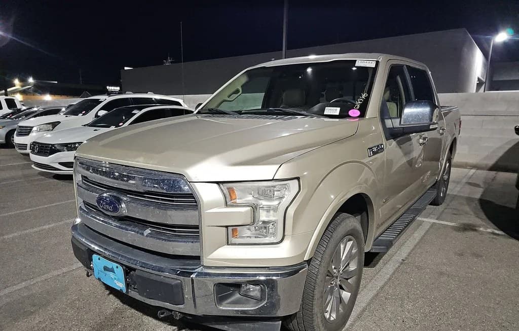 2017 FORD F-150 LARIAT CREW CAB SHORT BED