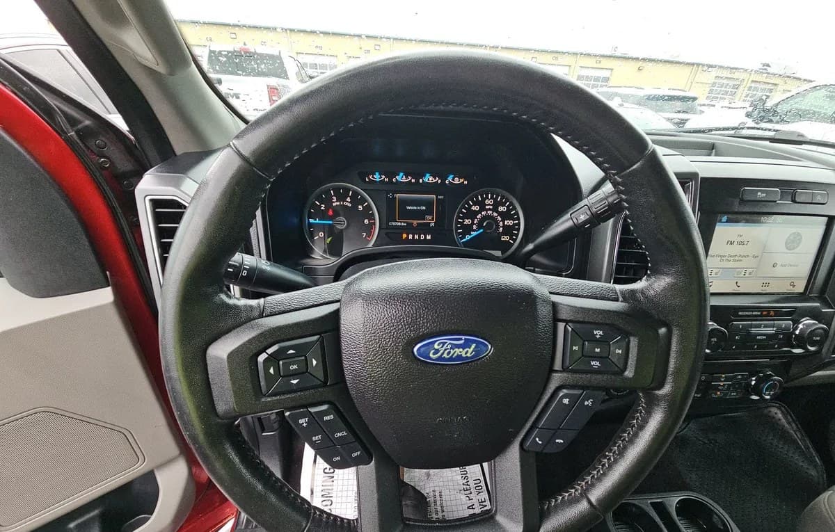 2017 FORD F-150 XLT CREW CAB SHORT BED 7