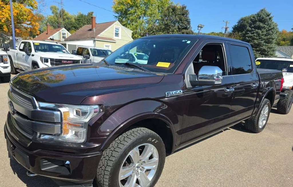 2018 FORD F-150 PLATINUM CREW CAB SHORT BED