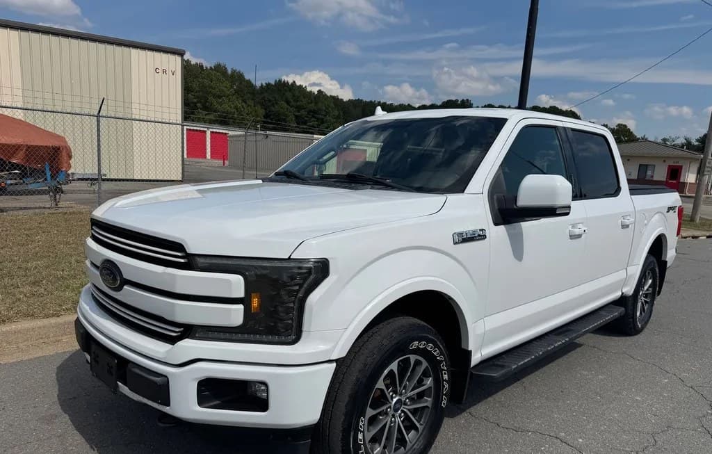 2018 FORD F-150 LARIAT CREW CAB SHORT BED