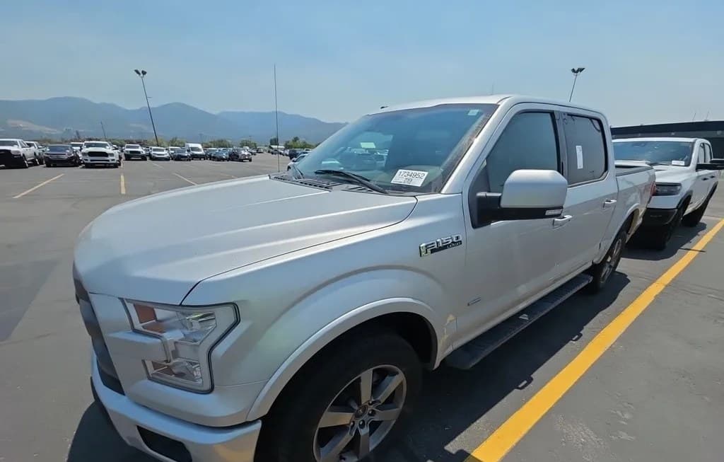 2017 FORD F-150 LARIAT CREW CAB SHORT BED