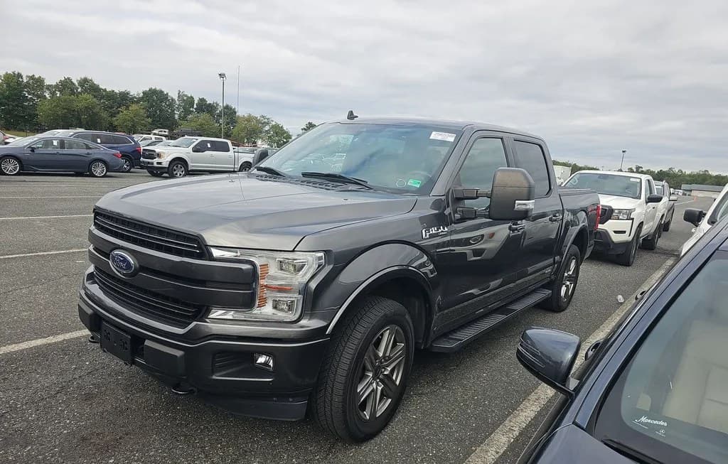 2019 FORD F-150 LARIAT CREW CAB SHORT BED