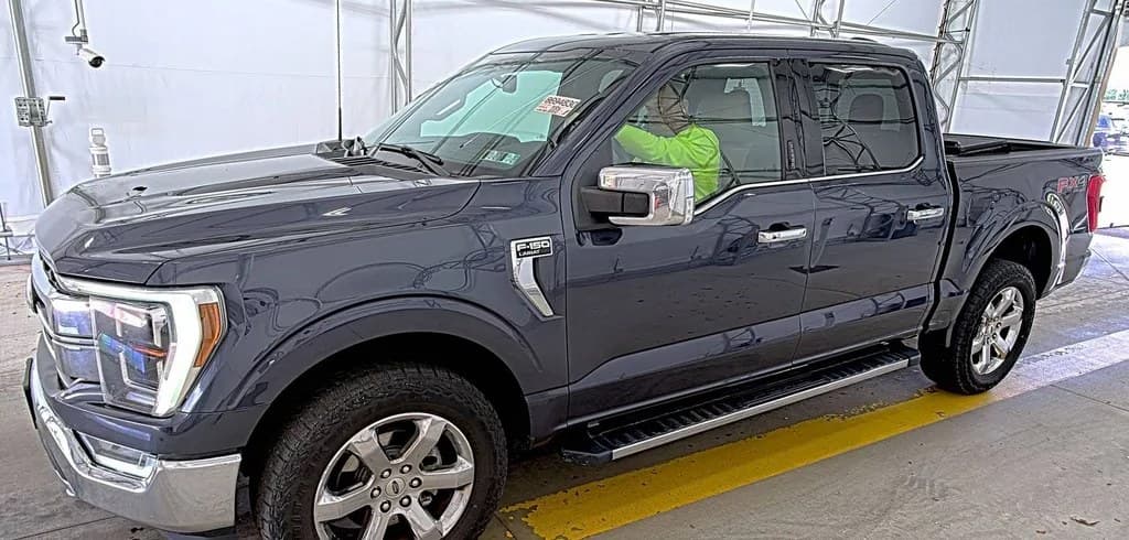 2021 FORD F-150 LARIAT CREW CAB SHORT BED