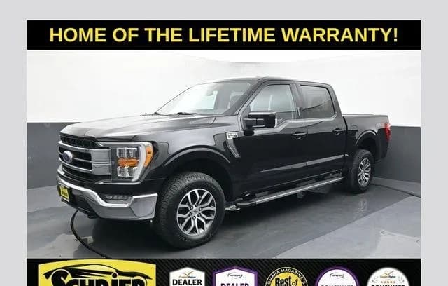 2022 FORD F-150 LARIAT CREW CAB SHORT BED
