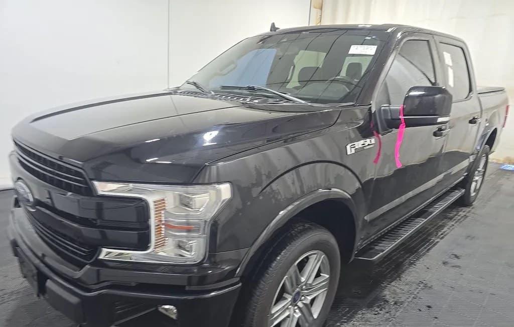 2019 FORD F-150 LARIAT CREW CAB SHORT BED