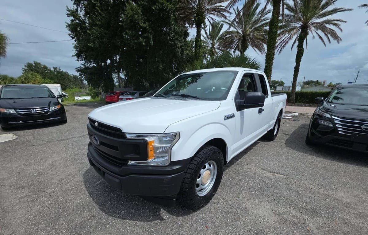 2018 FORD F-150 XL EXTENDED CAB MEDIUM BED W/REAR DOORS 2