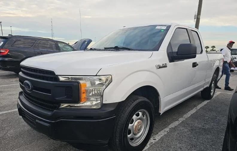 2019 FORD F-150 XL EXTENDED CAB MEDIUM BED W/REAR DOORS 1