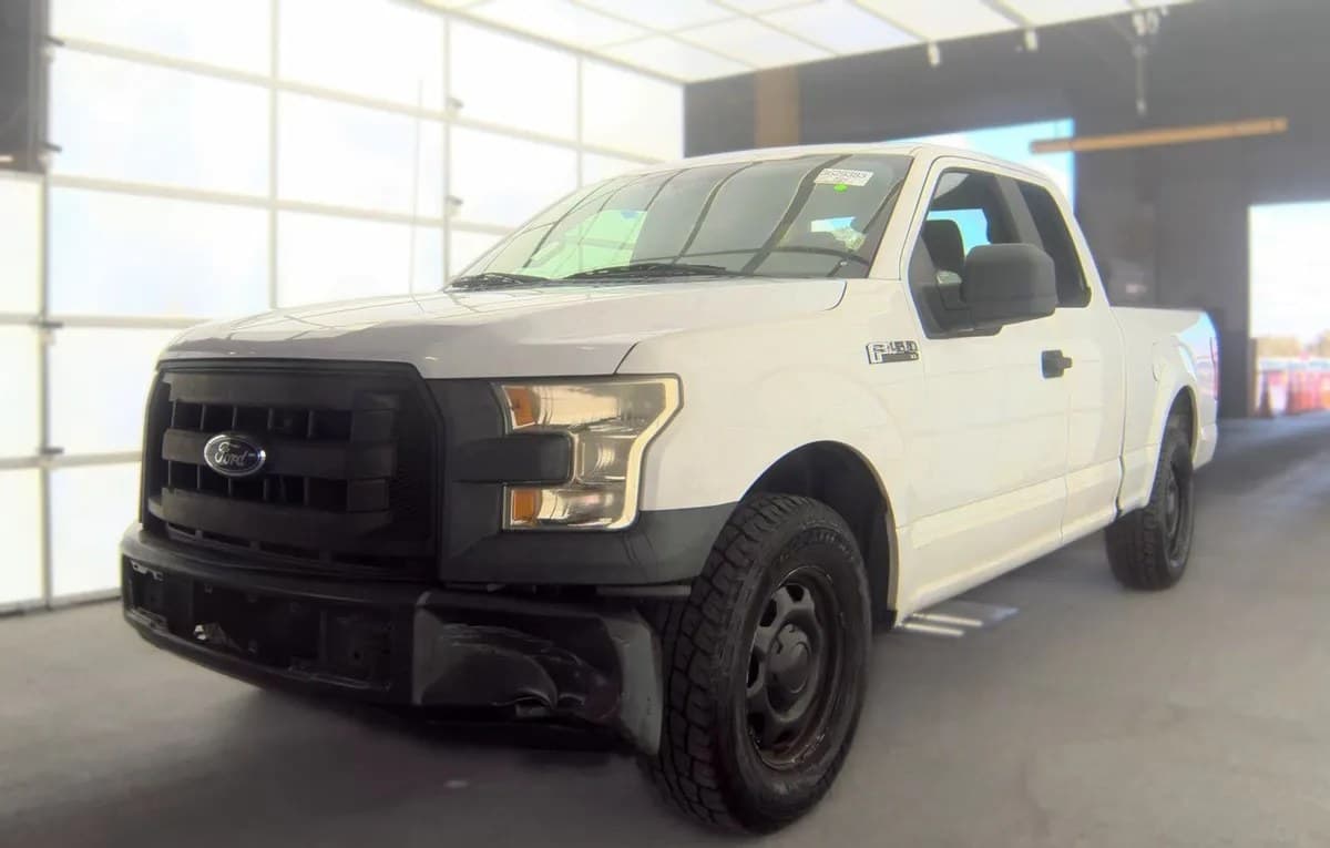 2017 FORD F-150 XL EXTENDED CAB MEDIUM BED W/REAR DOORS 2