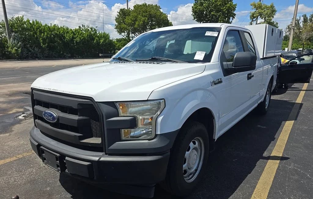 2017 FORD F-150 XL EXTENDED CAB MEDIUM BED W/REAR DOORS 1