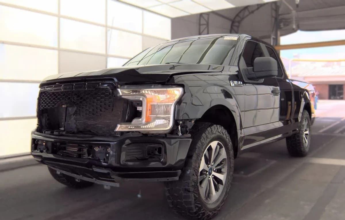 2019 FORD F-150 XL EXTENDED CAB MEDIUM BED W/REAR DOORS 2