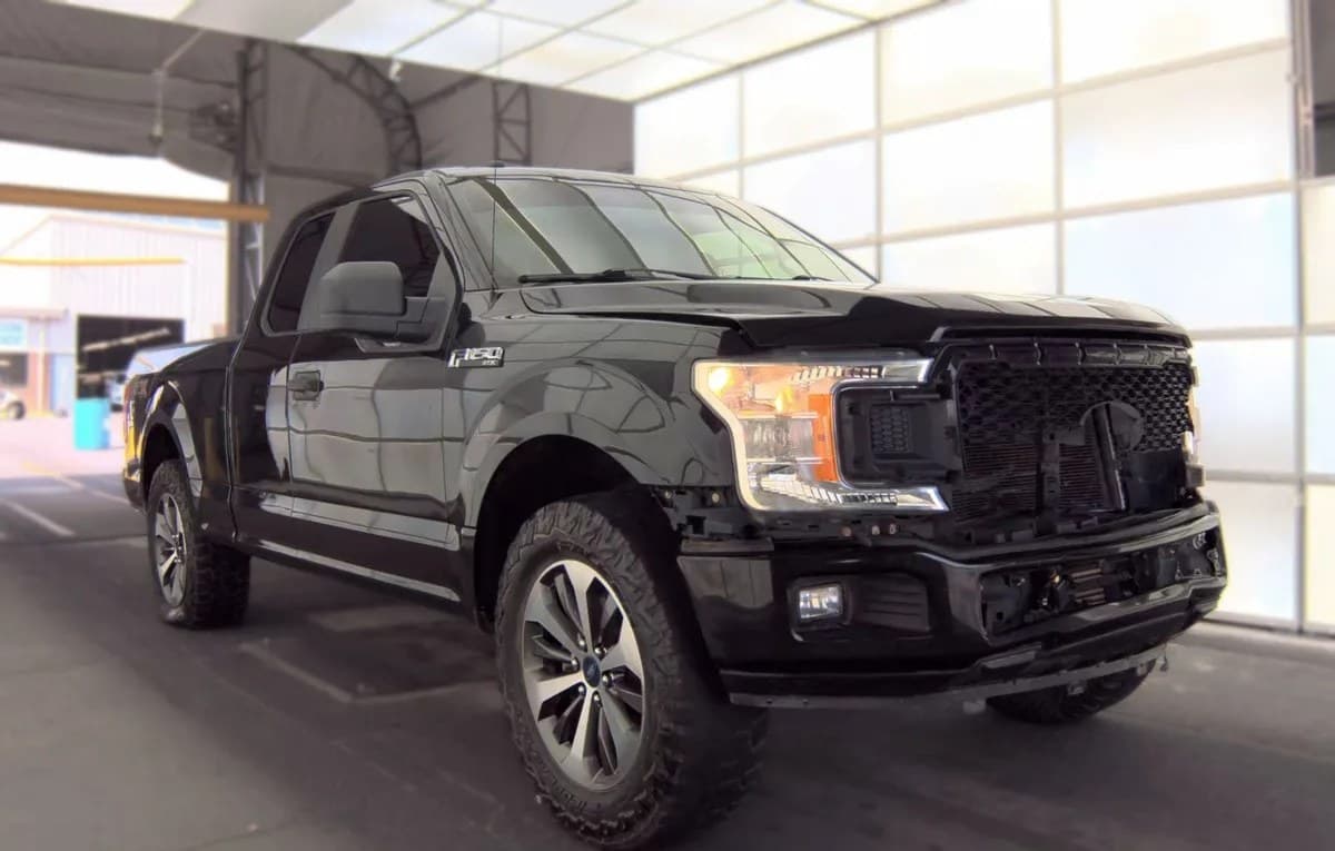 2019 FORD F-150 XL EXTENDED CAB MEDIUM BED W/REAR DOORS 4